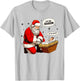 Christmas Jesus Is The Reason For The Season Christian Santa T-Shirt - T-Shirt | Ash