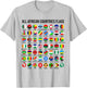Flags of the Countries of Africa 54 Flag African Geography T-Shirt - T-Shirt | Ash