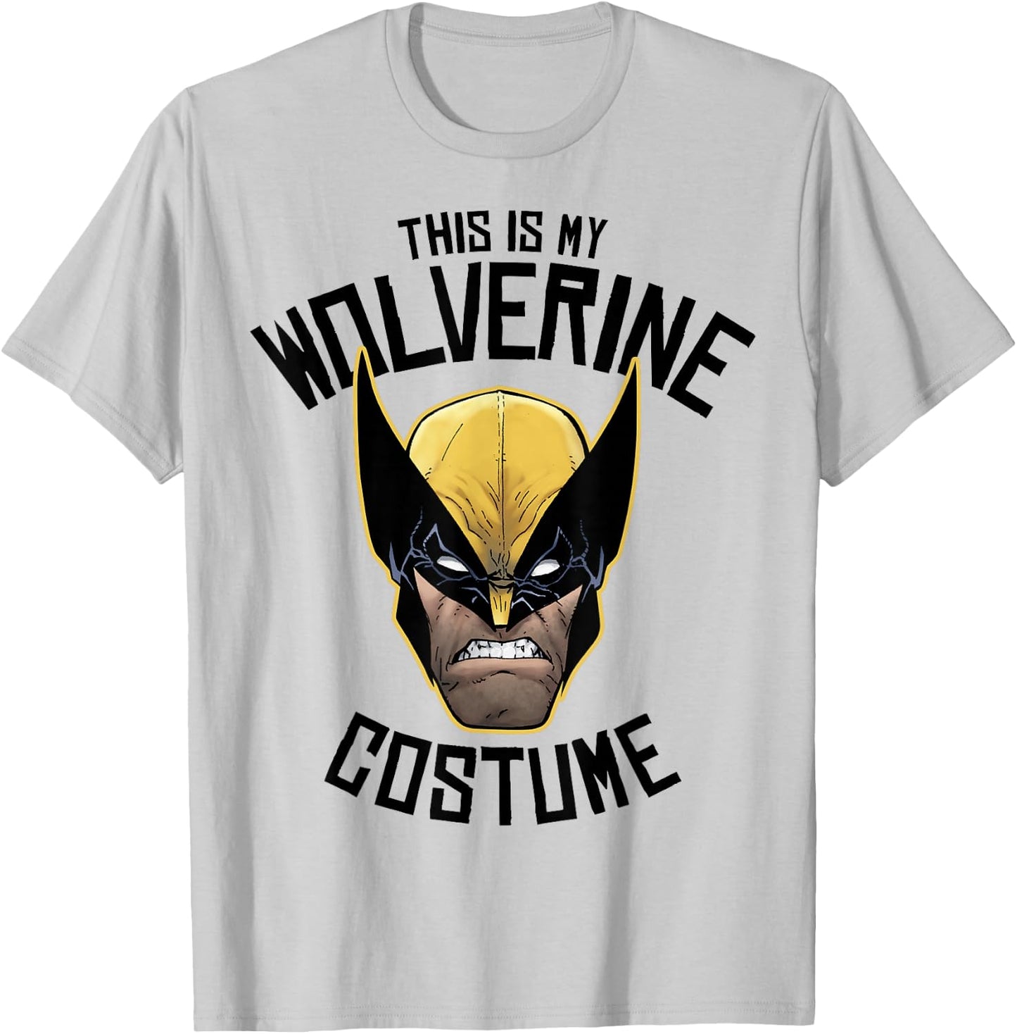 Marvel This is My Wolverine Costume Halloween T-Shirt - T-Shirt | Ash