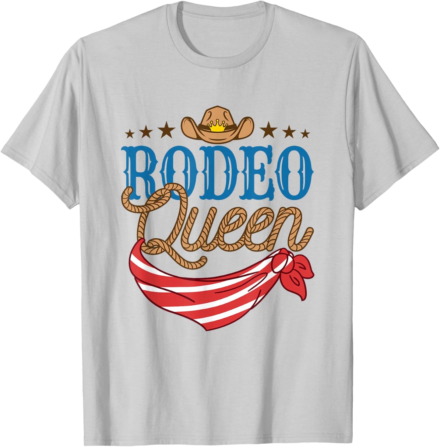 Rodeo Queen T-Shirt - T-Shirt | Ash
