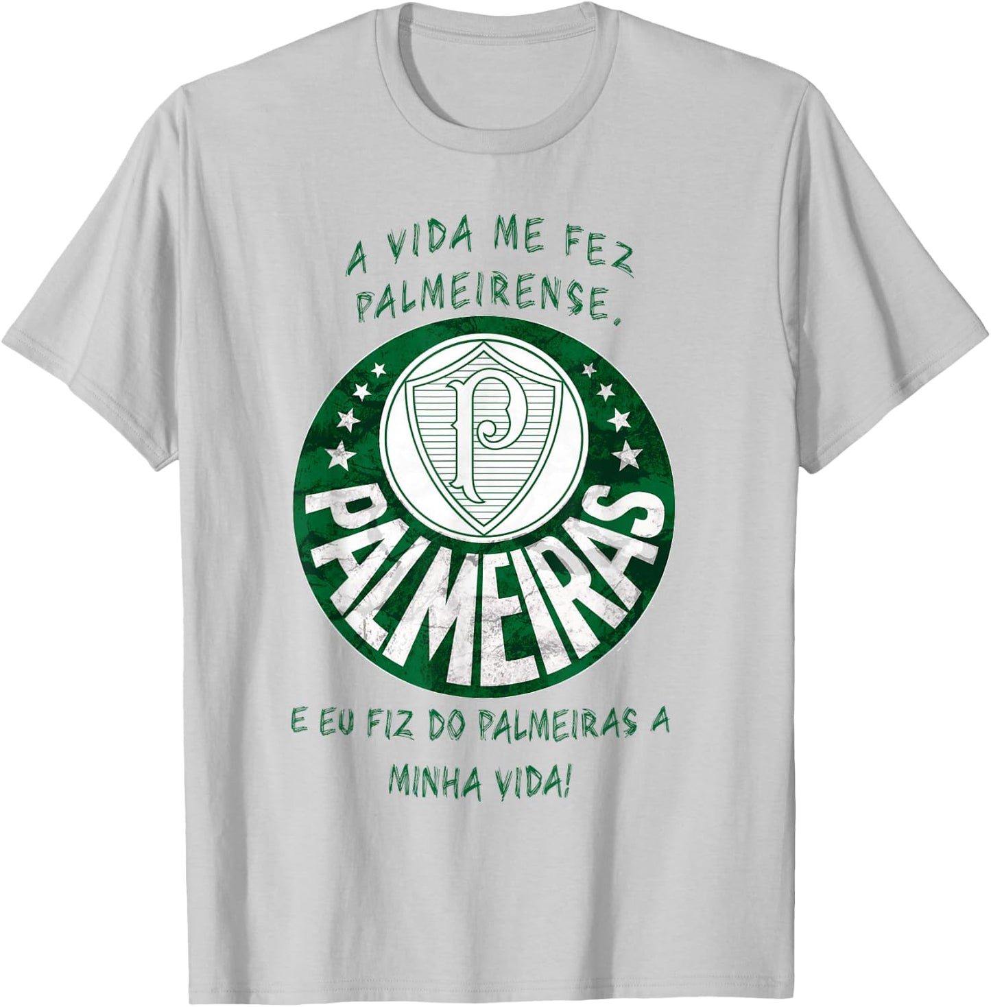 Camiseta Palmeiras Brasil Soccer T-Shirt - T-Shirt | Ash