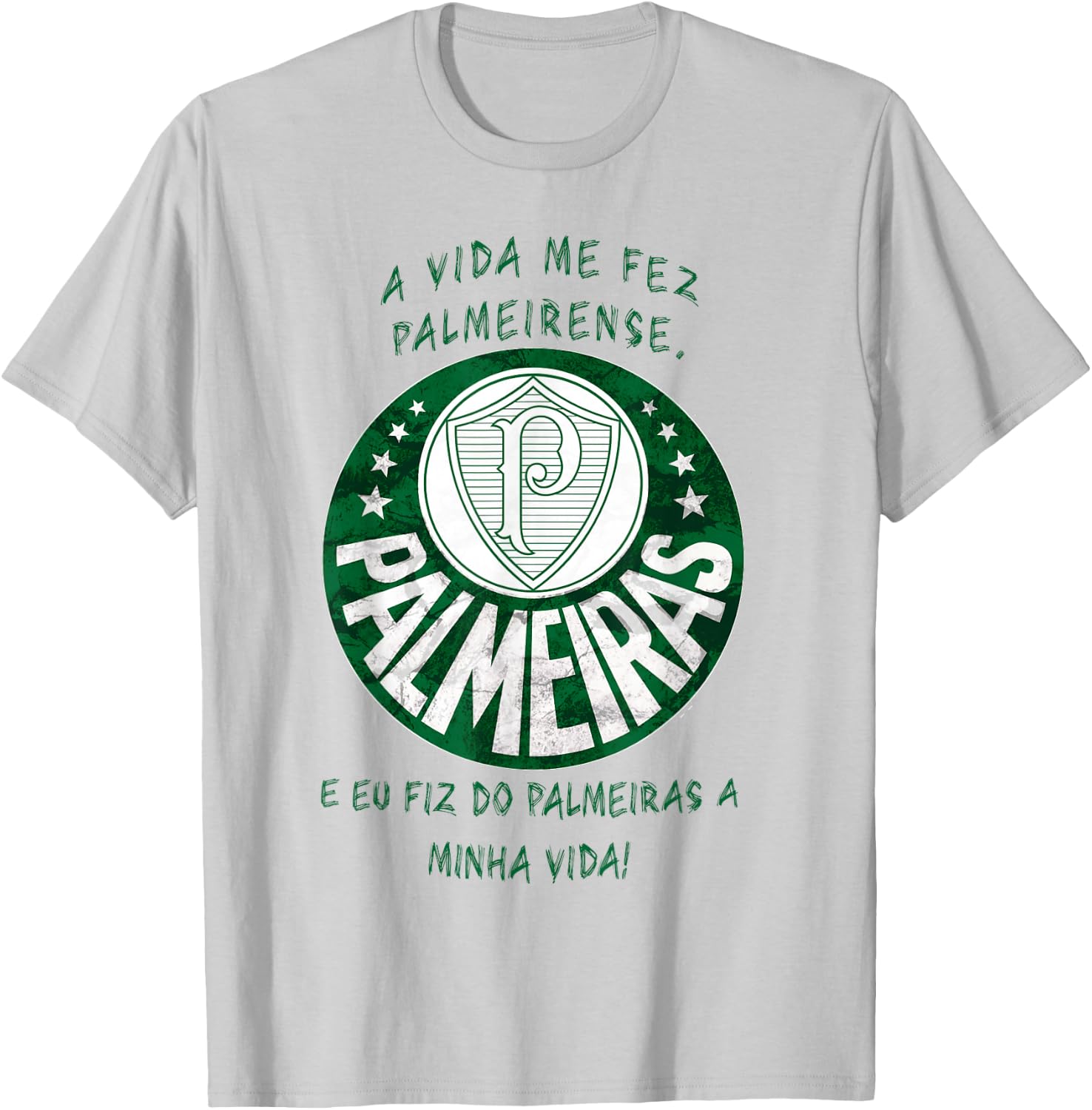 Camiseta Palmeiras Brasil Soccer T-Shirt - T-Shirt | Ash