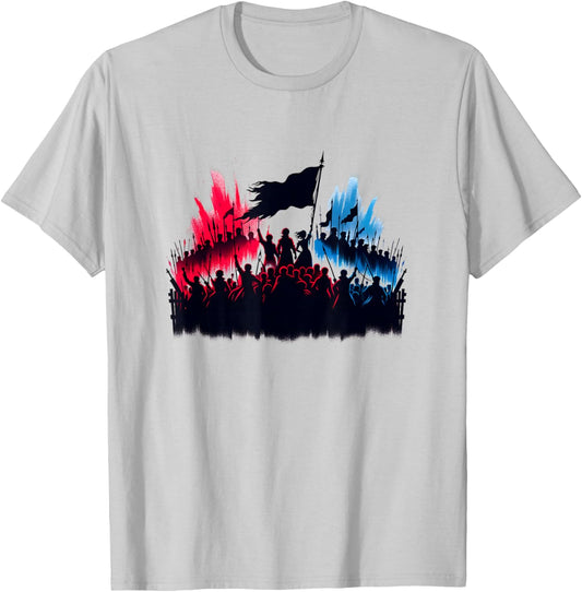 Les Mis French Revolution Strength T-Shirt - T-Shirt | Ash