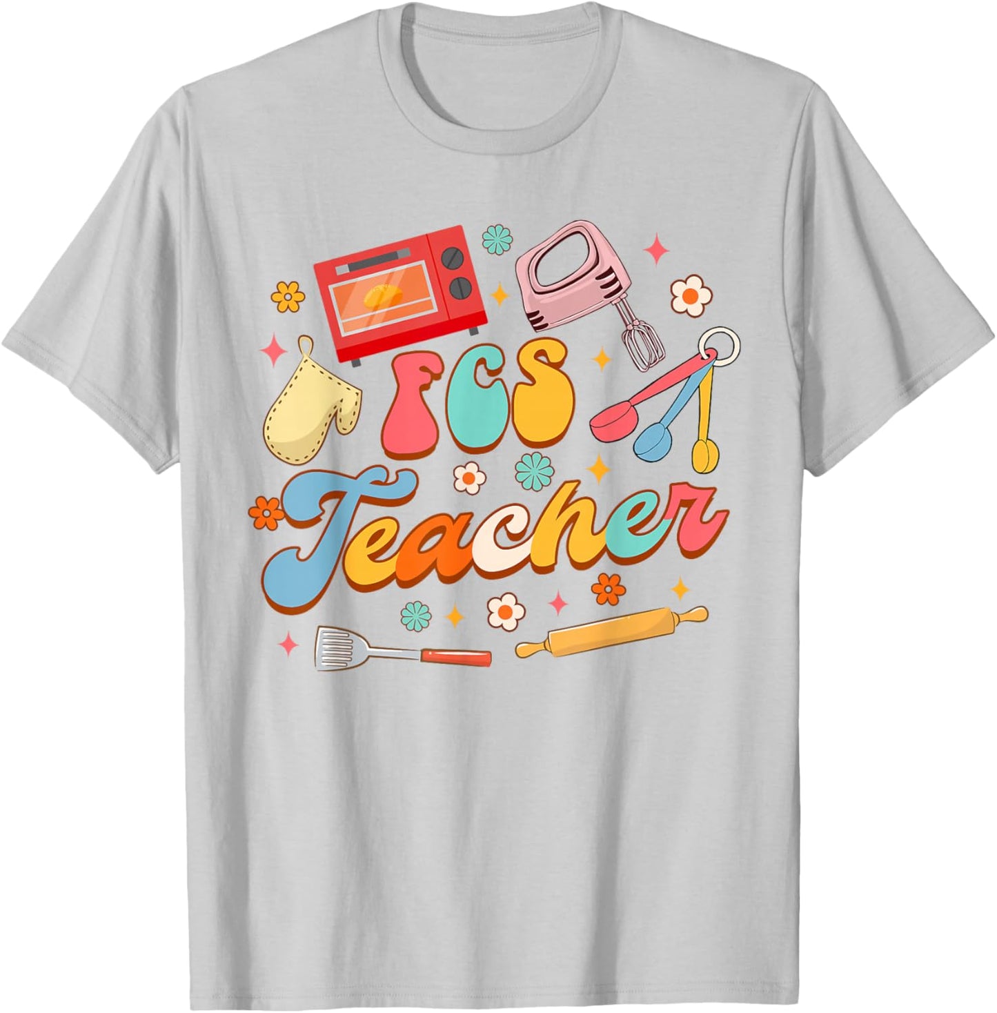 FCS Family Consumer Science Home Economics FCS Teacher Men Women Girls Kids T-Shirt - T-Shirt | Ash