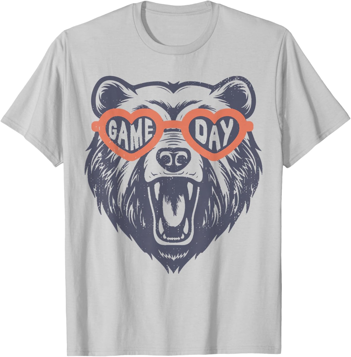 Game Day Bear T-Shirt - T-Shirt | Ash