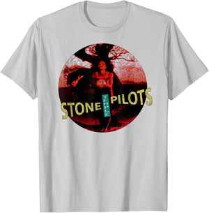 Stone Temple Pilots – Core Circle on Silver T-Shirt - T-Shirt | Ash