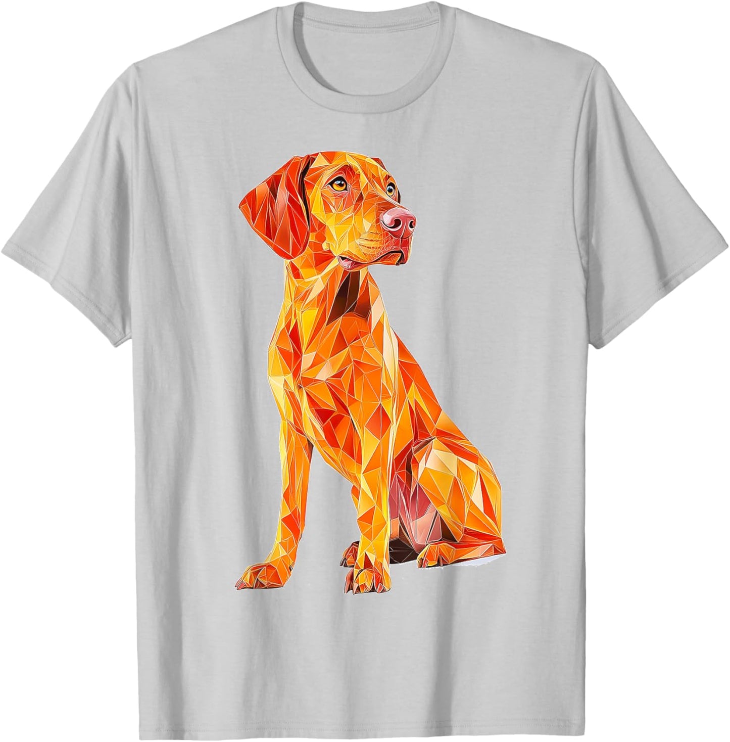 Hungarian Vizsla Dog Graphic Pet Hungarian Vizsla T-Shirt - T-Shirt | Ash