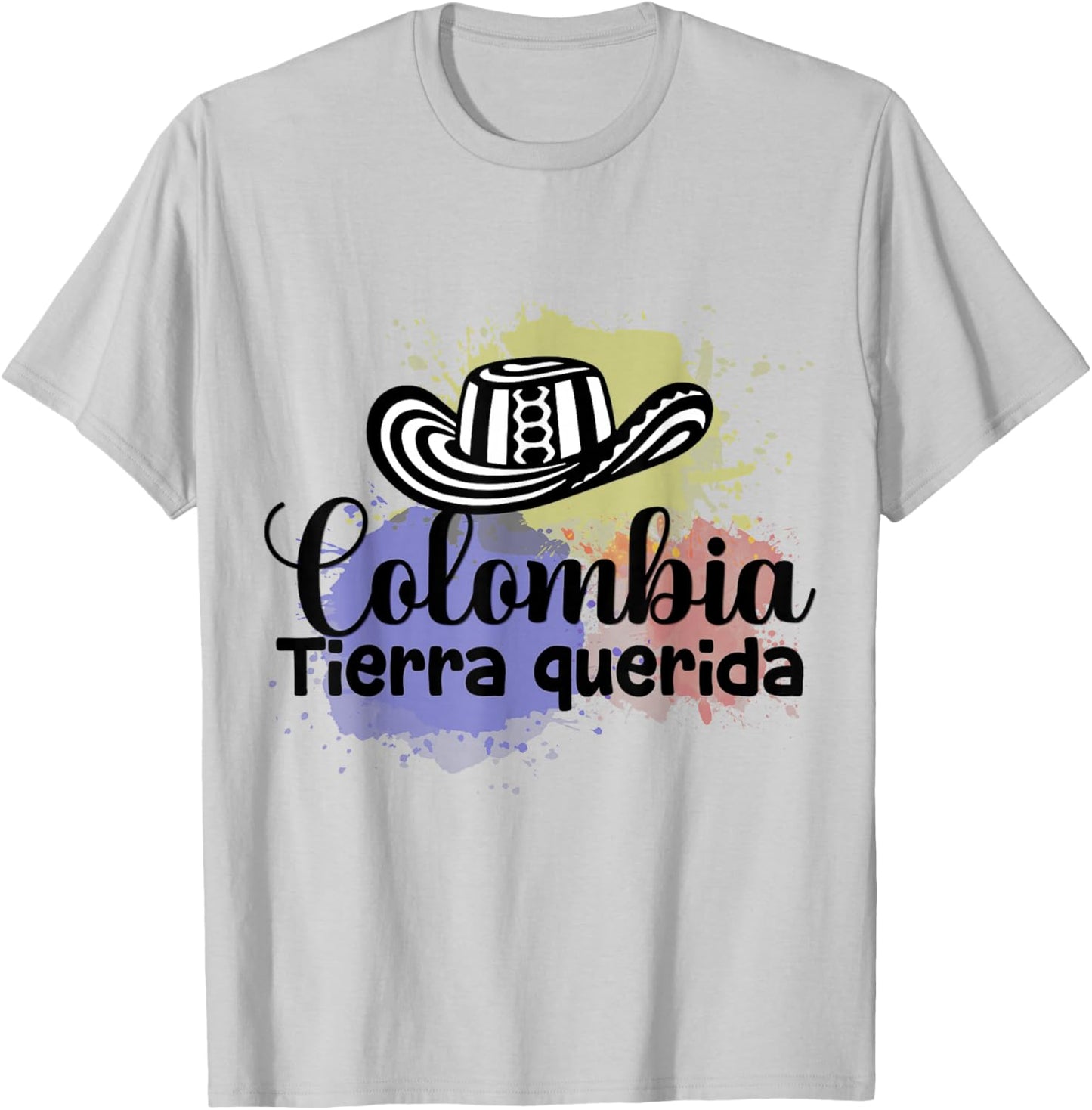 Colombia Pride & Slang of Real Colombians T-Shirt - T-Shirt | Ash