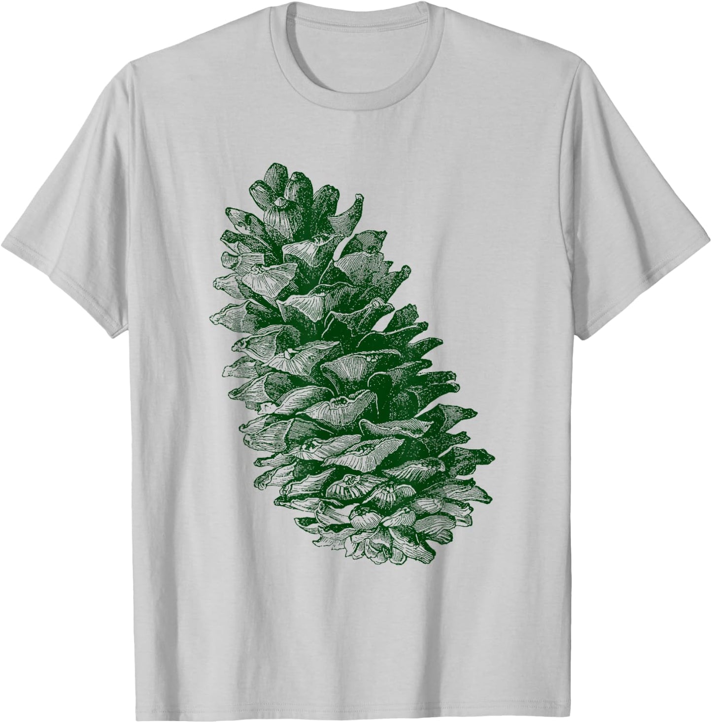 Pine Cones Forest Vintage Graphic Gift - Pine Cones T-Shirt - T-Shirt | Ash