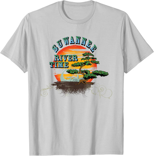 Suwannee River Time T-Shirt - T-Shirt | Ash