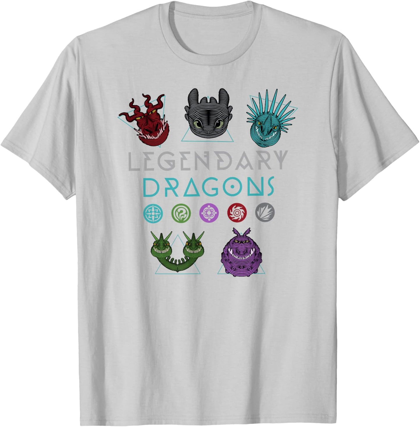 How to Train Your Dragon 3 Hidden World Legendary T-Shirt - T-Shirt | Ash