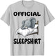 Elephant Animal Official Sleepshirt Pajamas Nightgown T-Shirt - T-Shirt | Ash