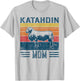 Best Sheep Mom Women - Vintage Katahdin Sheep T-Shirt - T-Shirt | Ash