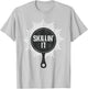 Skillin It Funny Cast Iron Skillet Chef Cooking Gift T-Shirt - T-Shirt | Ash
