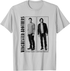 Supernatural Winchester Brothers Frames T-Shirt - T-Shirt | Ash
