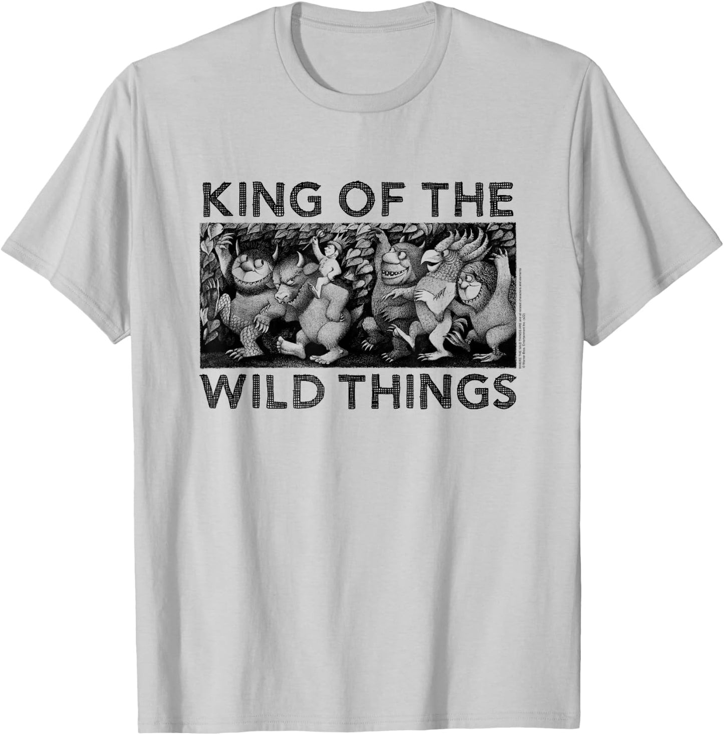 Where the Wild Things Are King of the Wild Things T-Shirt - T-Shirt | Ash