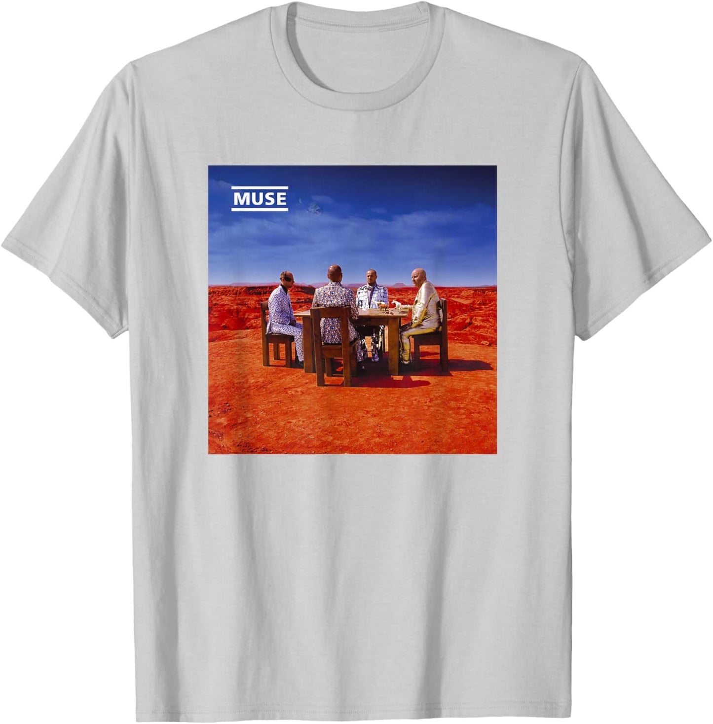 Muse Black Holes And Revelations Album Art T-Shirt - T-Shirt | Ash