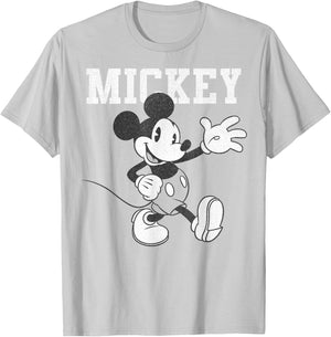 Disney Mickey And Friends Mickey Classic Red Short , Red, S T-Shirt - T-Shirt | Ash
