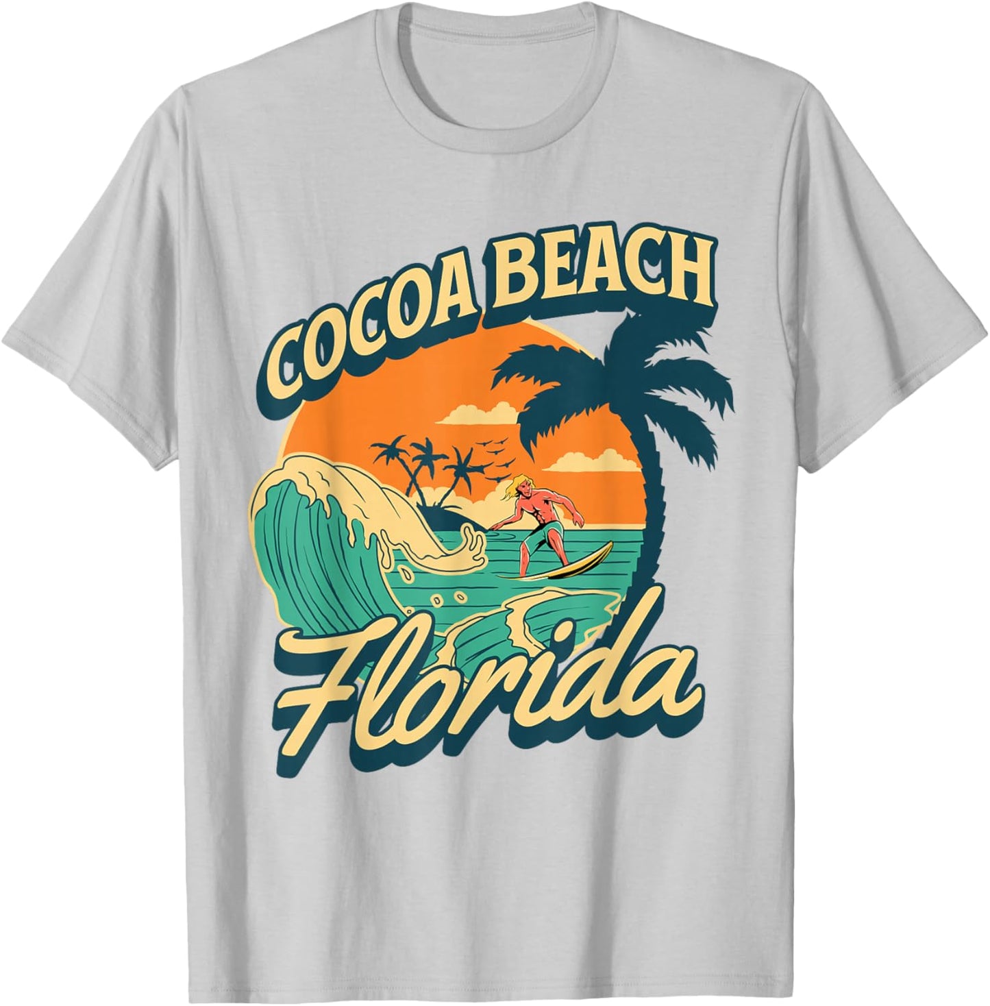 Cocoa Beach T-Shirt - T-Shirt | Ash