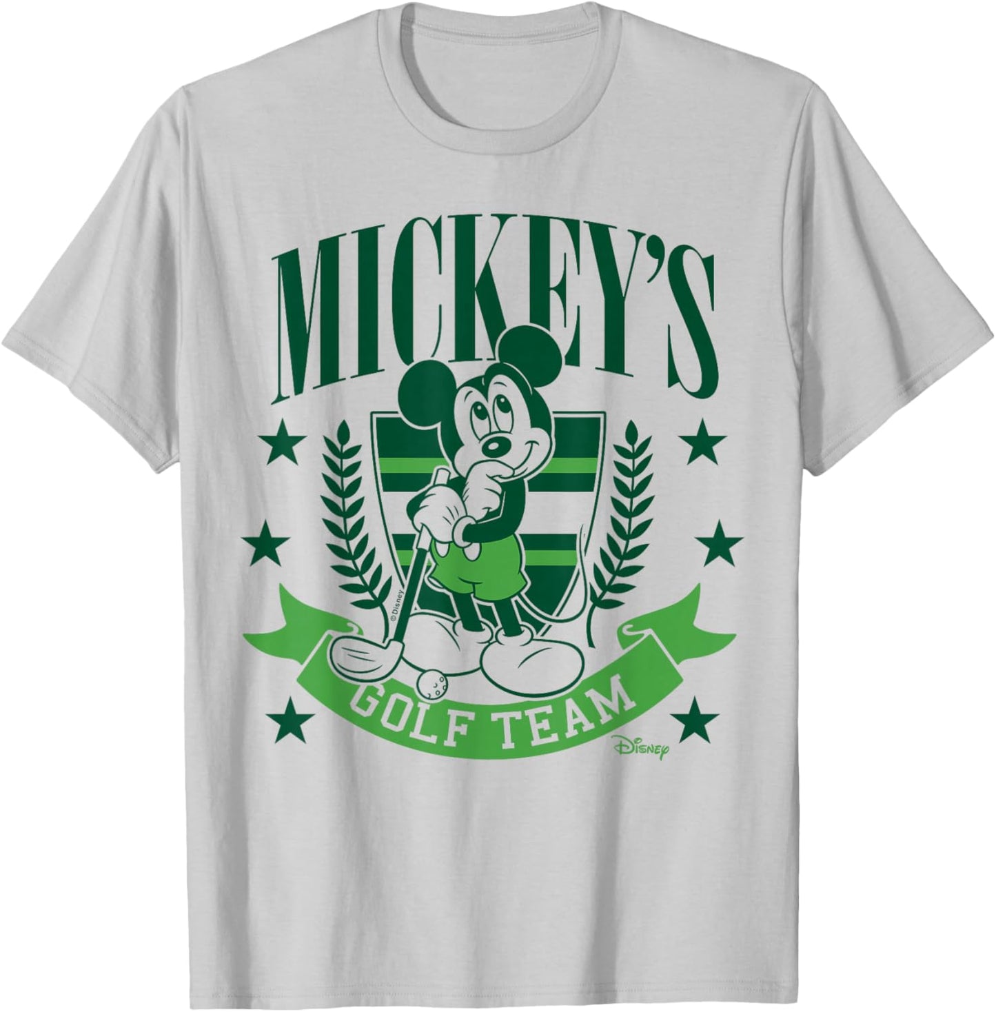 Mickey Mouse - Mickey's Golf Team T-Shirt - T-Shirt | Ash