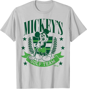 Mickey Mouse - Mickey's Golf Team T-Shirt - T-Shirt | Ash