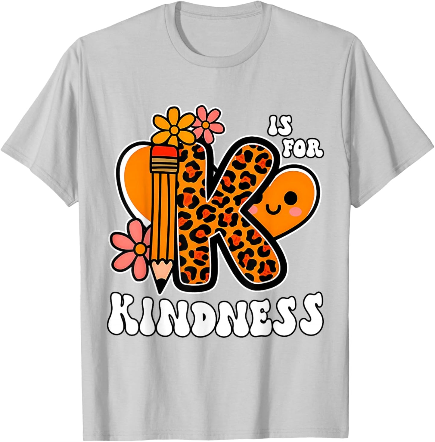 Unity Day Shirt Kindness Orange Teacher Kids Be Kind T-Shirt - T-Shirt | Ash