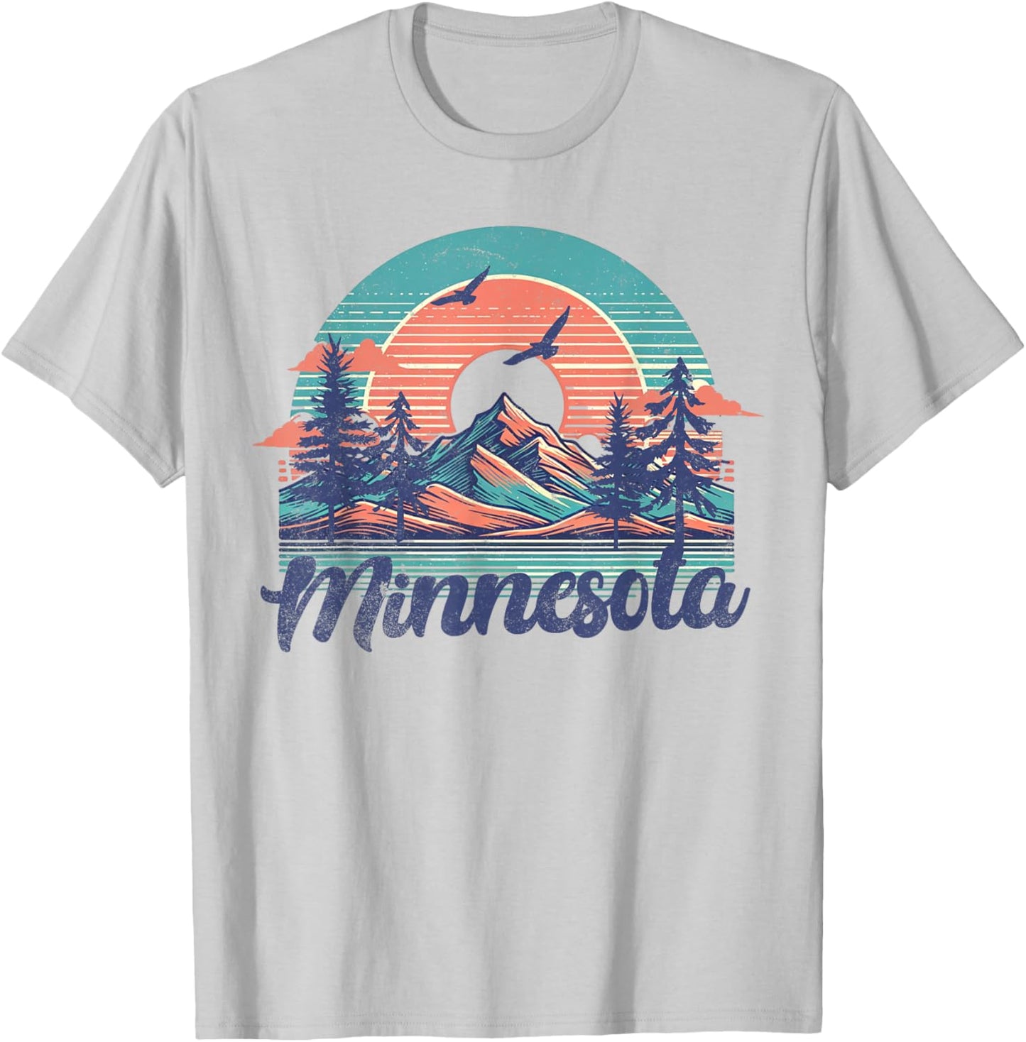 Minnesota T-Shirt - T-Shirt | Ash