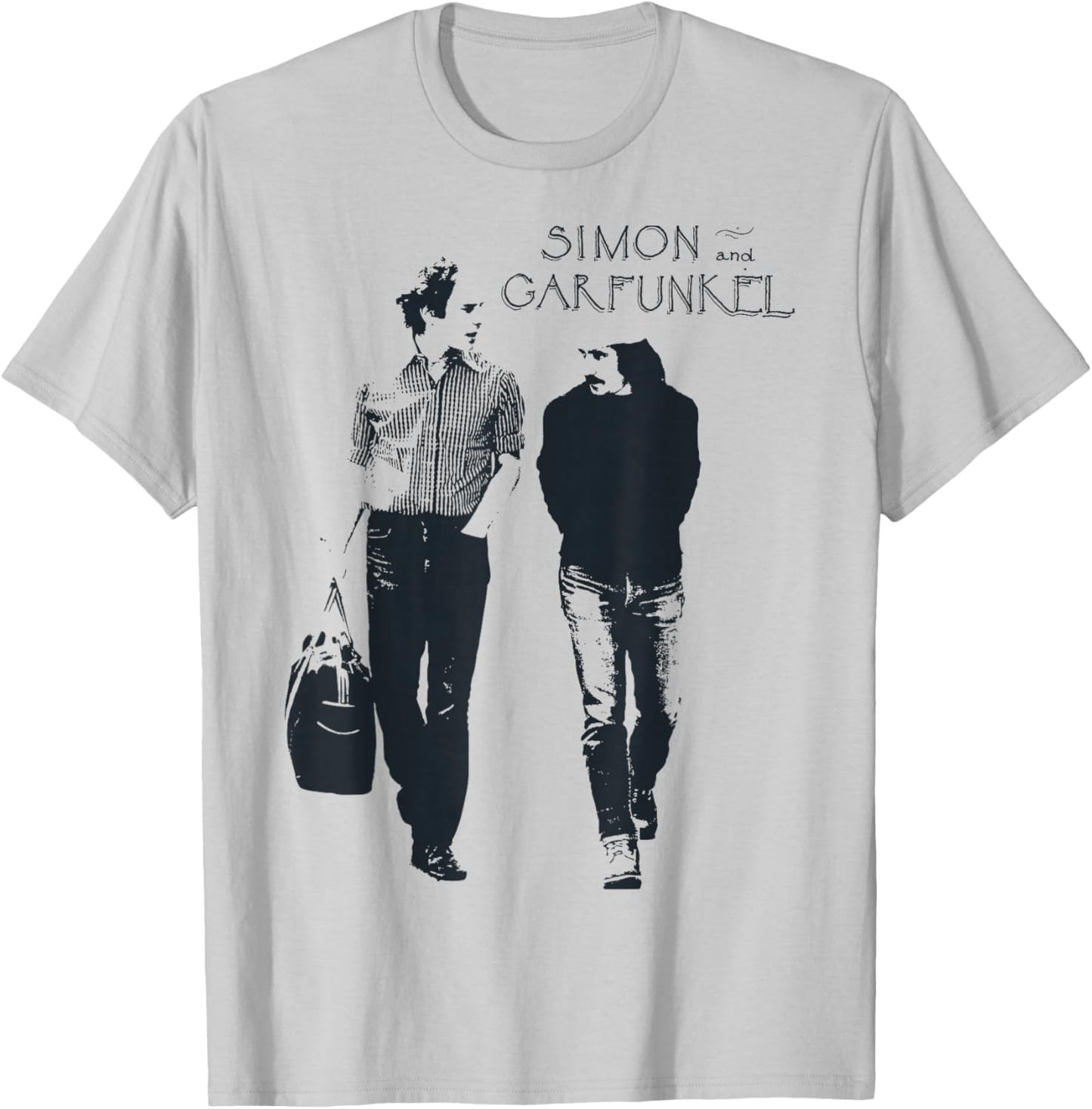Simon & Garfunkel - Walking T-Shirt - T-Shirt | Ash