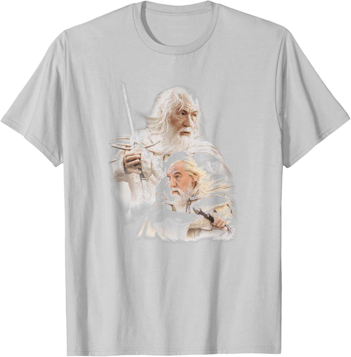 Lord of the Rings Gandalf the White T-Shirt - T-Shirt | Ash