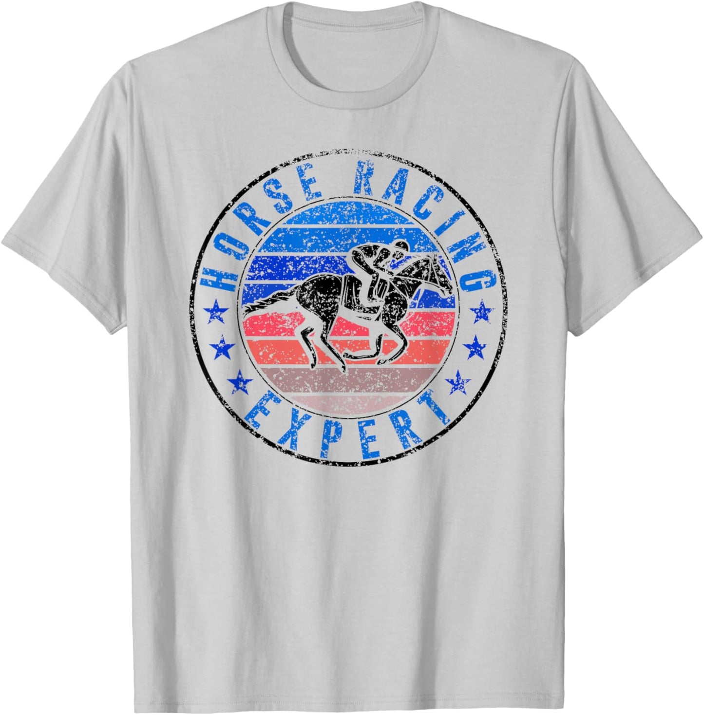 Horse Racing Expert Race Horses Racer T-Shirt - T-Shirt | Ash
