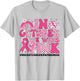 In October We Wear Pink Ribbon Breast Cancer Awareness T-Shirt - T-Shirt | Ash