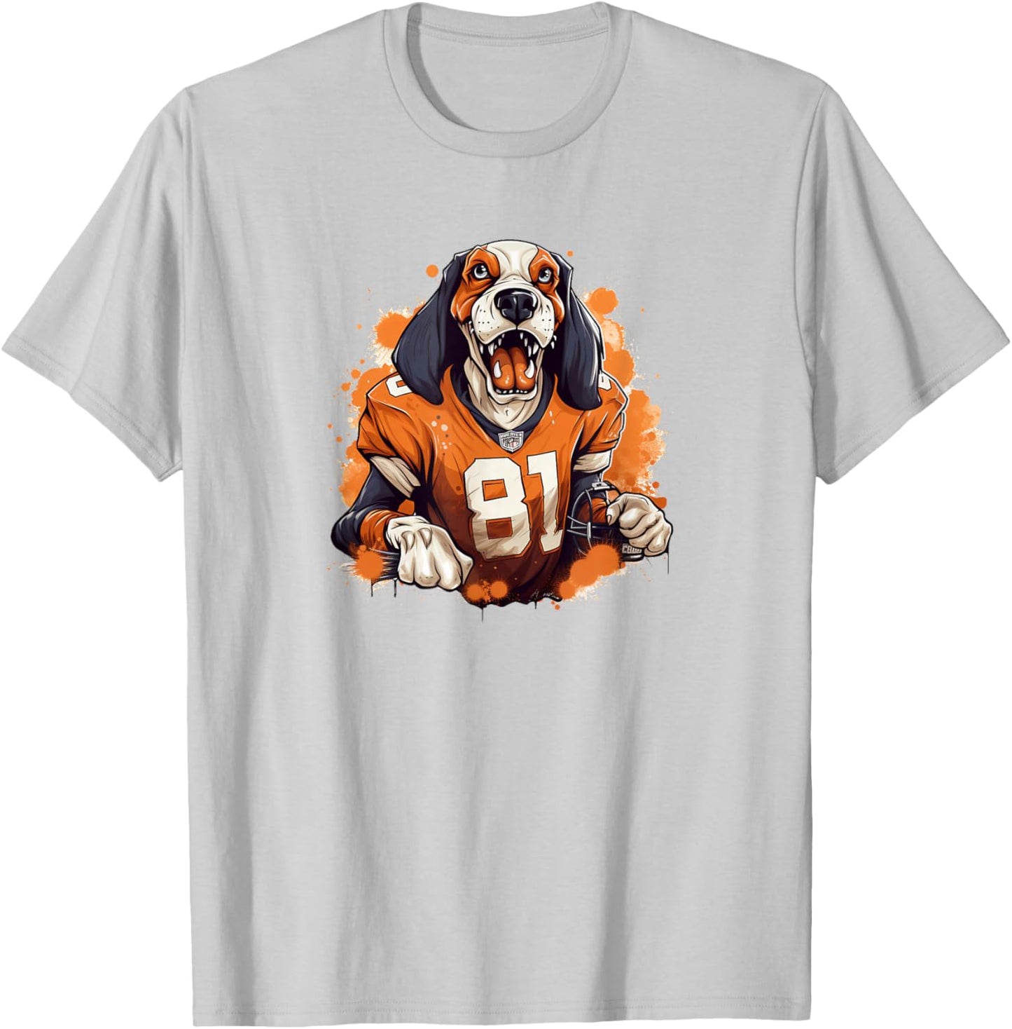 Tennessee Dog Sport Lovers | Tennessee Tri Stars T-Shirt - T-Shirt | Ash