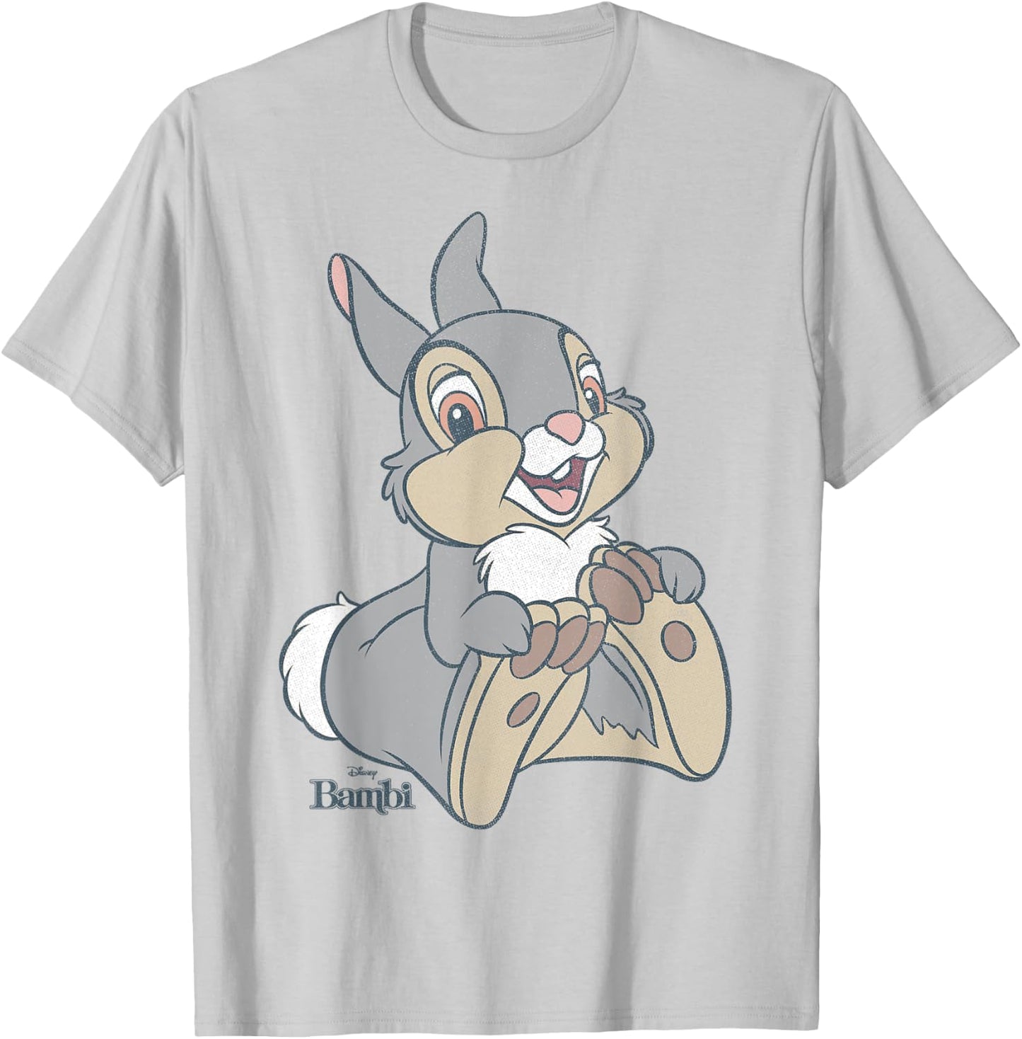 Disney Bambi Thumper Big Portrait T-Shirt - T-Shirt | Ash