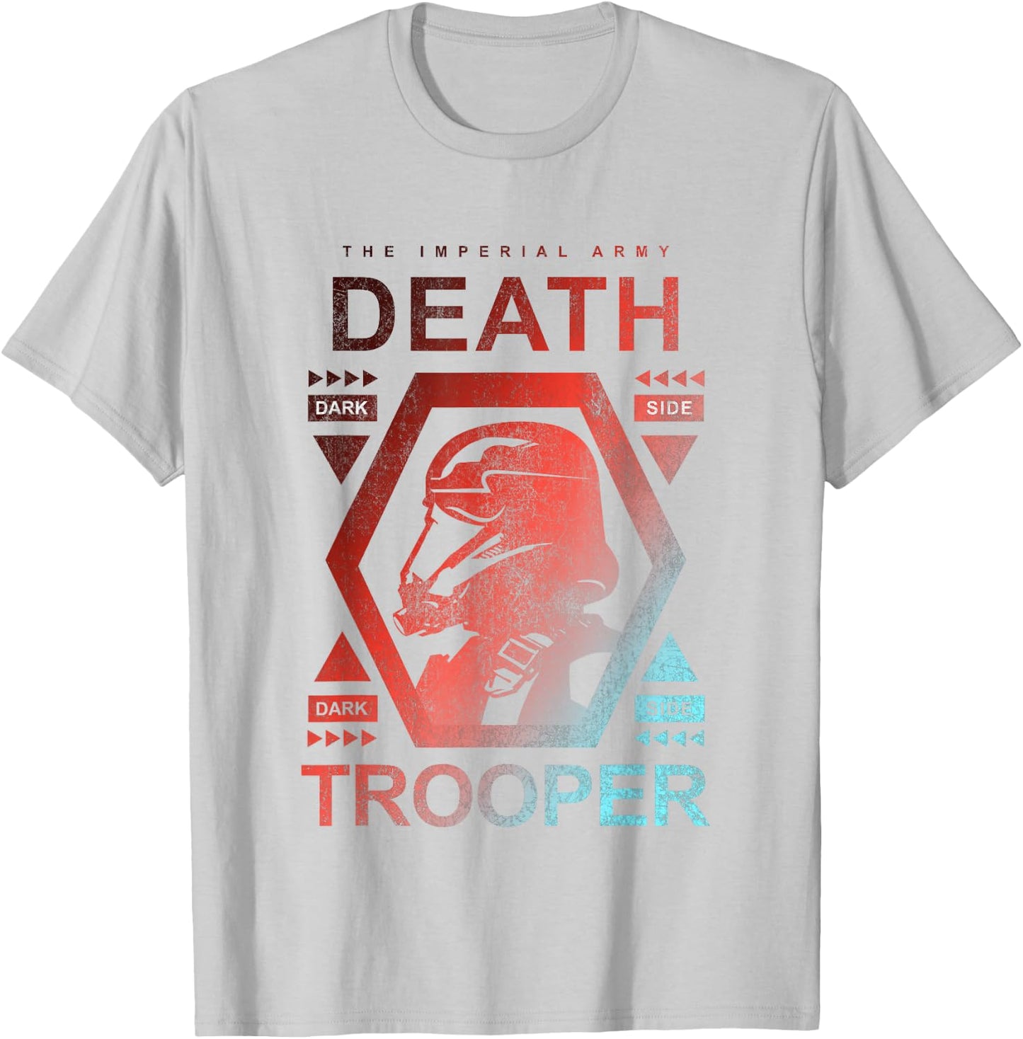 Star Wars Rogue One Imperial Army Death Trooper Gradient T-Shirt - T-Shirt | Ash