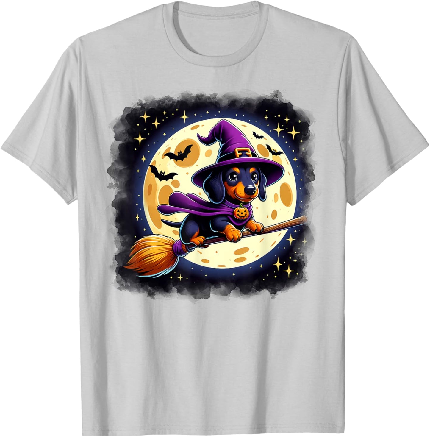 Cute Dachshund Halloween Costume Shirt Dog Lover Women Girls T-Shirt - T-Shirt | Ash