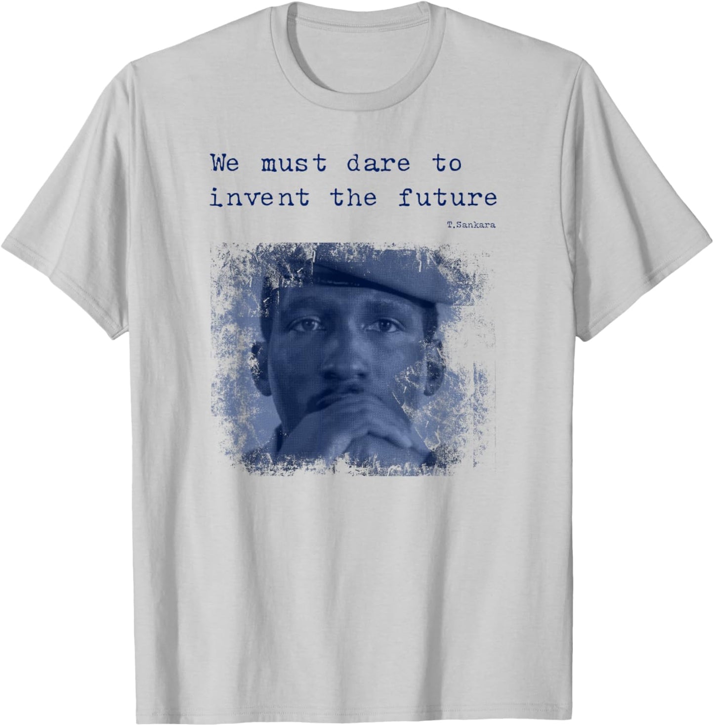 Thomas Sankara , grey, S T-Shirt - T-Shirt | Ash