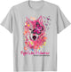 Fight Like A Warrior Wolf Breast Cancer Awareness T-Shirt - T-Shirt | Ash