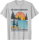 Cowgirl Western Country Music Heads Carolina Tail California T-Shirt - T-Shirt | Ash