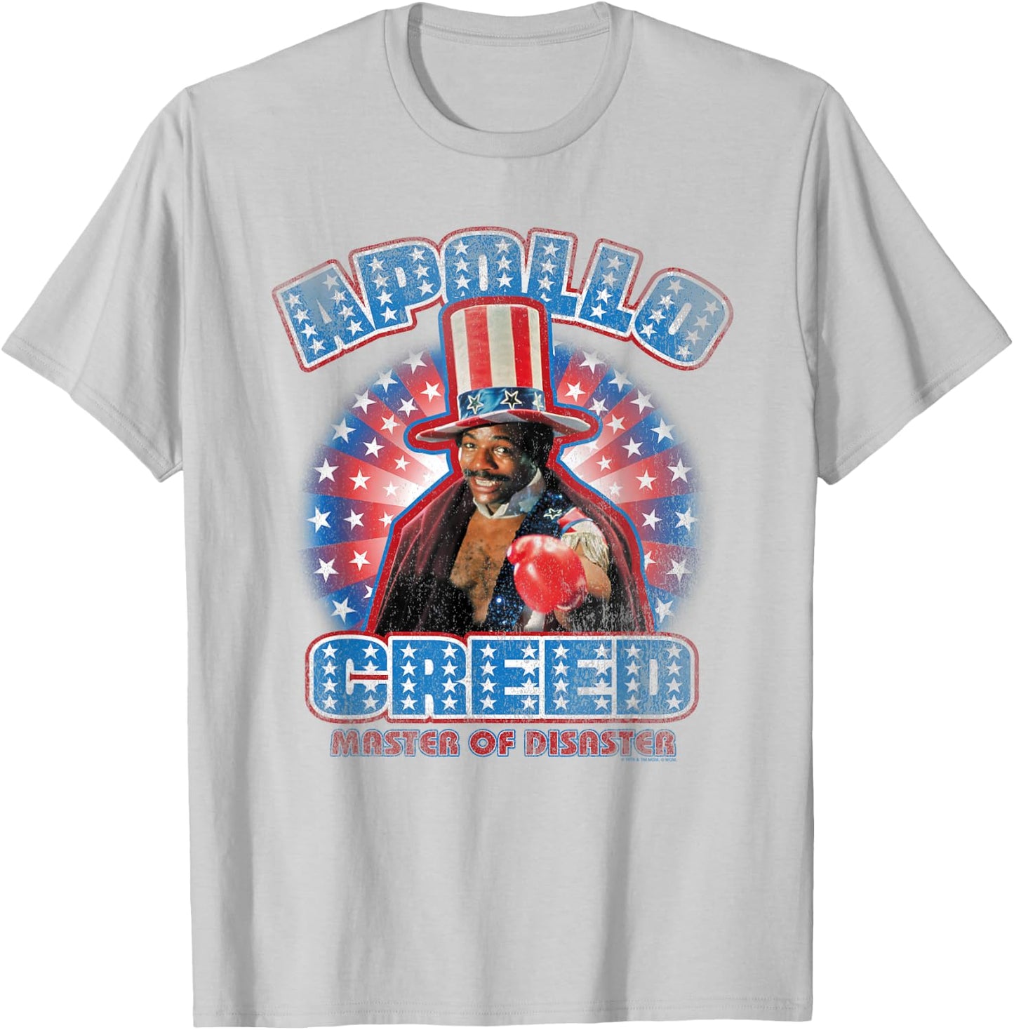 Rocky Apollo Creed T-Shirt - T-Shirt | Ash