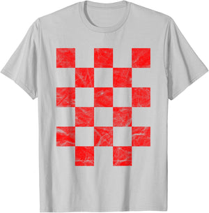 Croatian Flag Vintage Croatia Hrvatska T-Shirt - T-Shirt | Ash