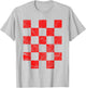 Croatian Flag Vintage Croatia Hrvatska T-Shirt - T-Shirt | Ash