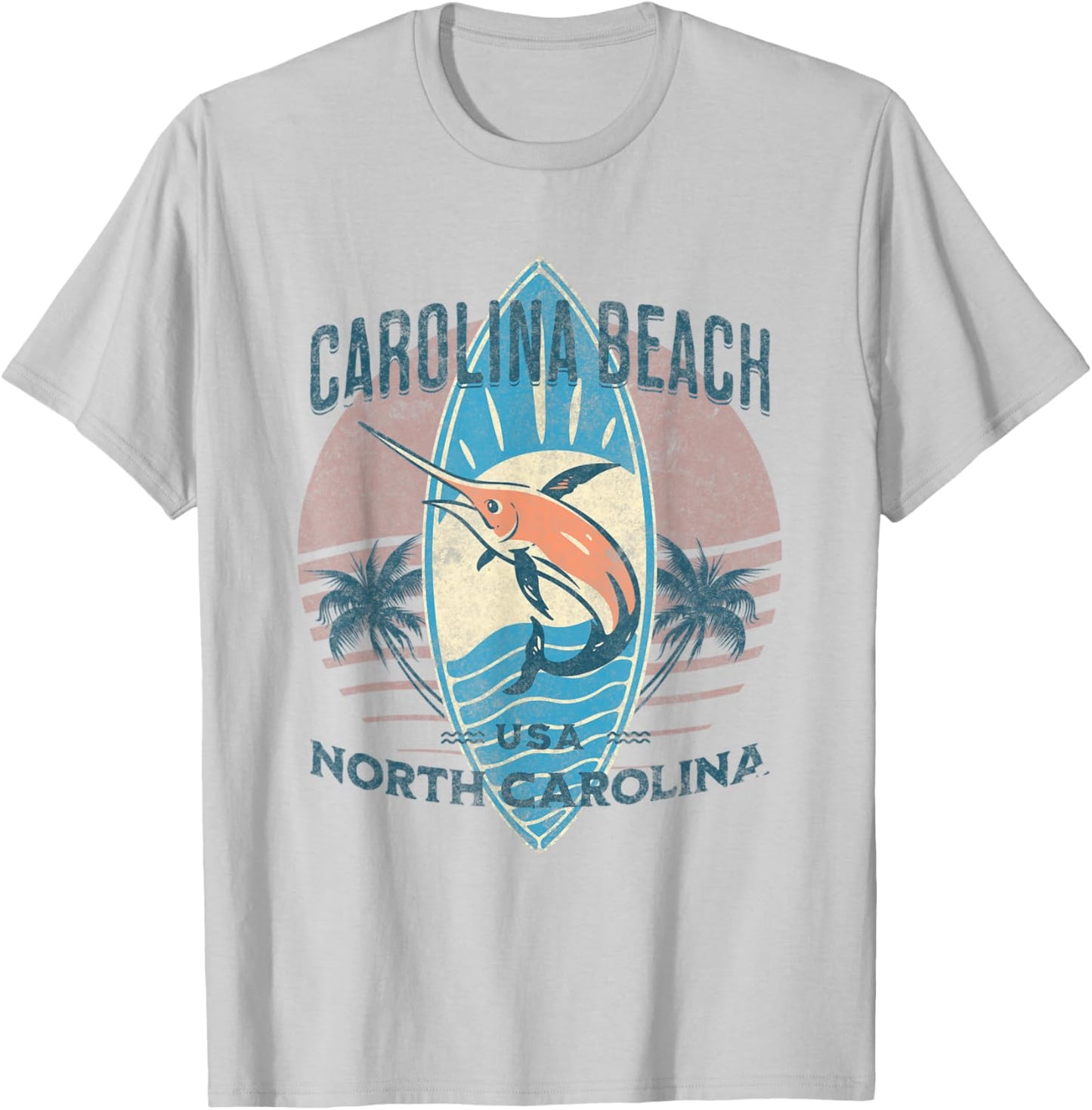 Carolina Beach T-Shirt - T-Shirt | Ash