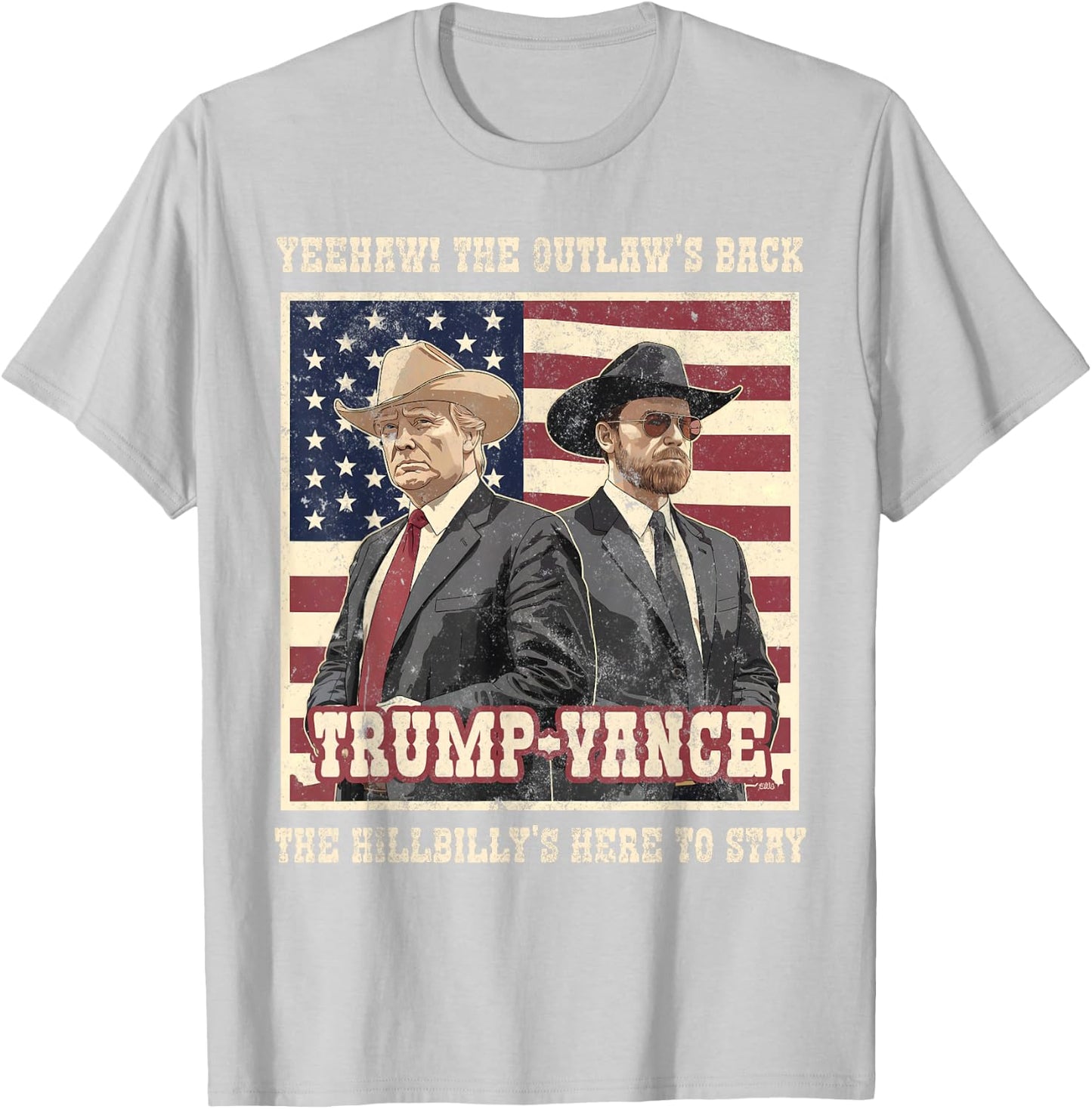 Daddy's Home 47 Greatest Inauguration In History Funny TRUMP VANCE 2024 OUTLAW HILLBILLY We WON Comeback Red -Adults Classic Fit Short Sleeve T-Shirt - T-Shirt | Ash