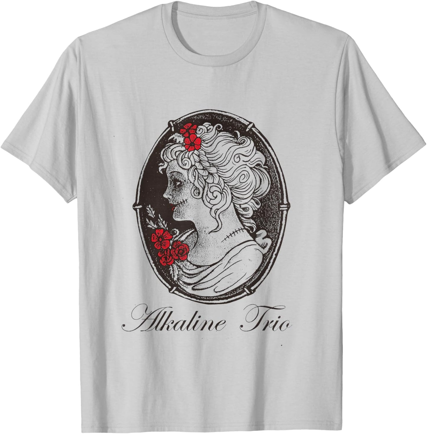 Alkaline Trio - Official Merchandise - Cameo T-Shirt - T-Shirt | Ash
