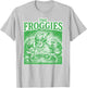 The Froggies Frog Band Art - Vintage Musical Frogs T-Shirt - T-Shirt | Ash