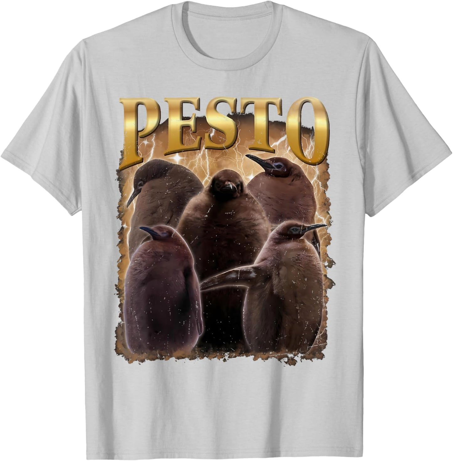 Pesto The Penguin Funny Baby Penguin Animal Lovers T-Shirt - T-Shirt | Ash
