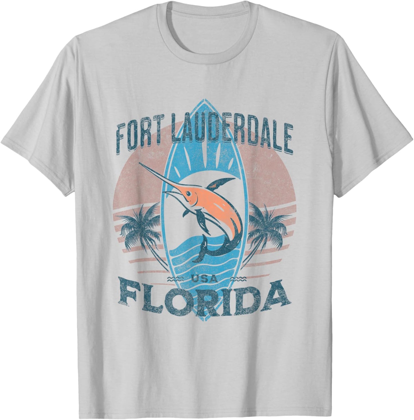 Fort Lauderdale T-Shirt - T-Shirt | Ash