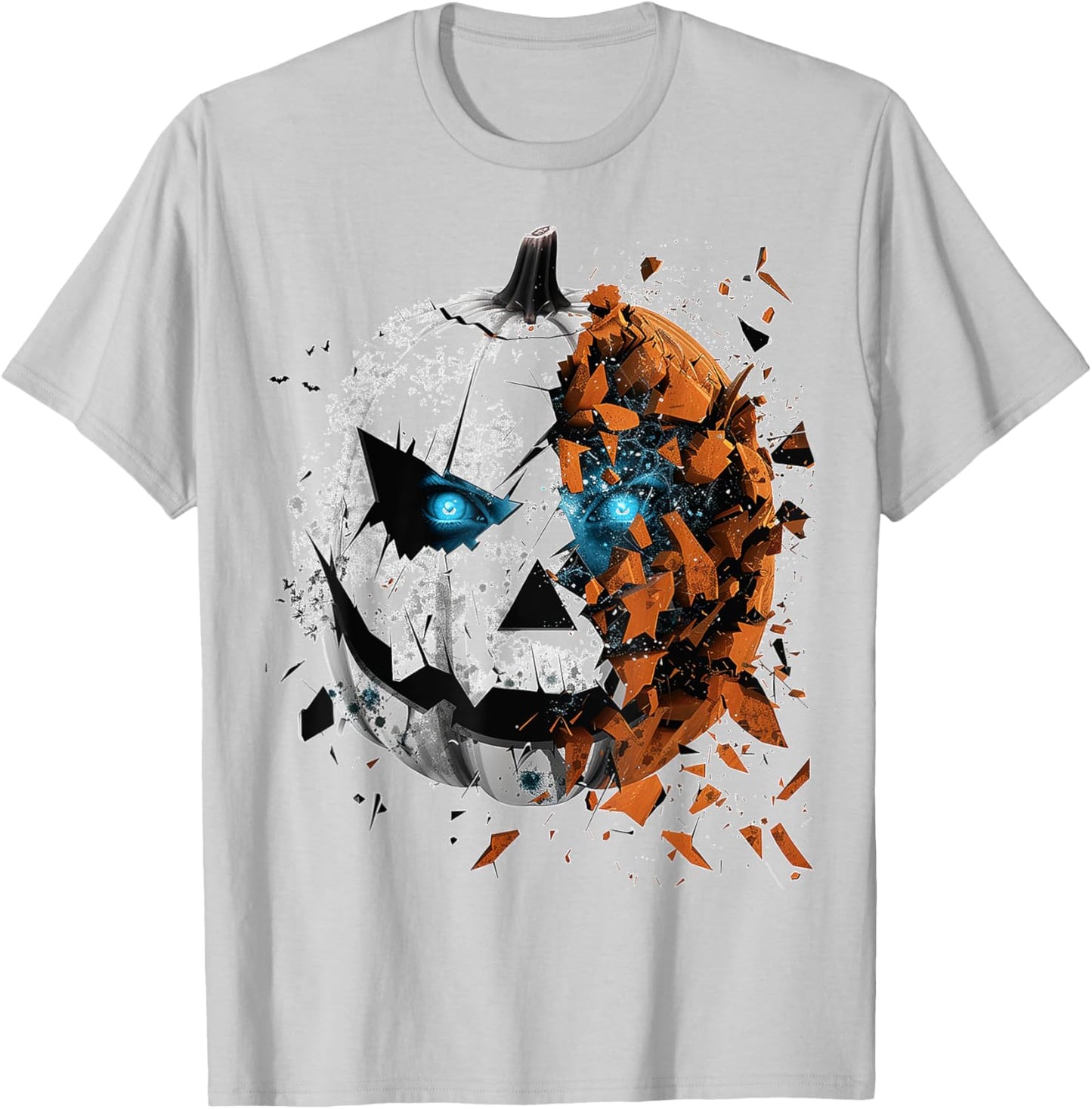 Pumpkin Costume Halloween Spooky Art Pumpkin T-Shirt - T-Shirt | Ash