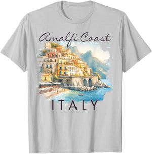 Amalfi Coast Italy Travel Vacation Meet Me In Amalfi Coast T-Shirt - T-Shirt | Ash