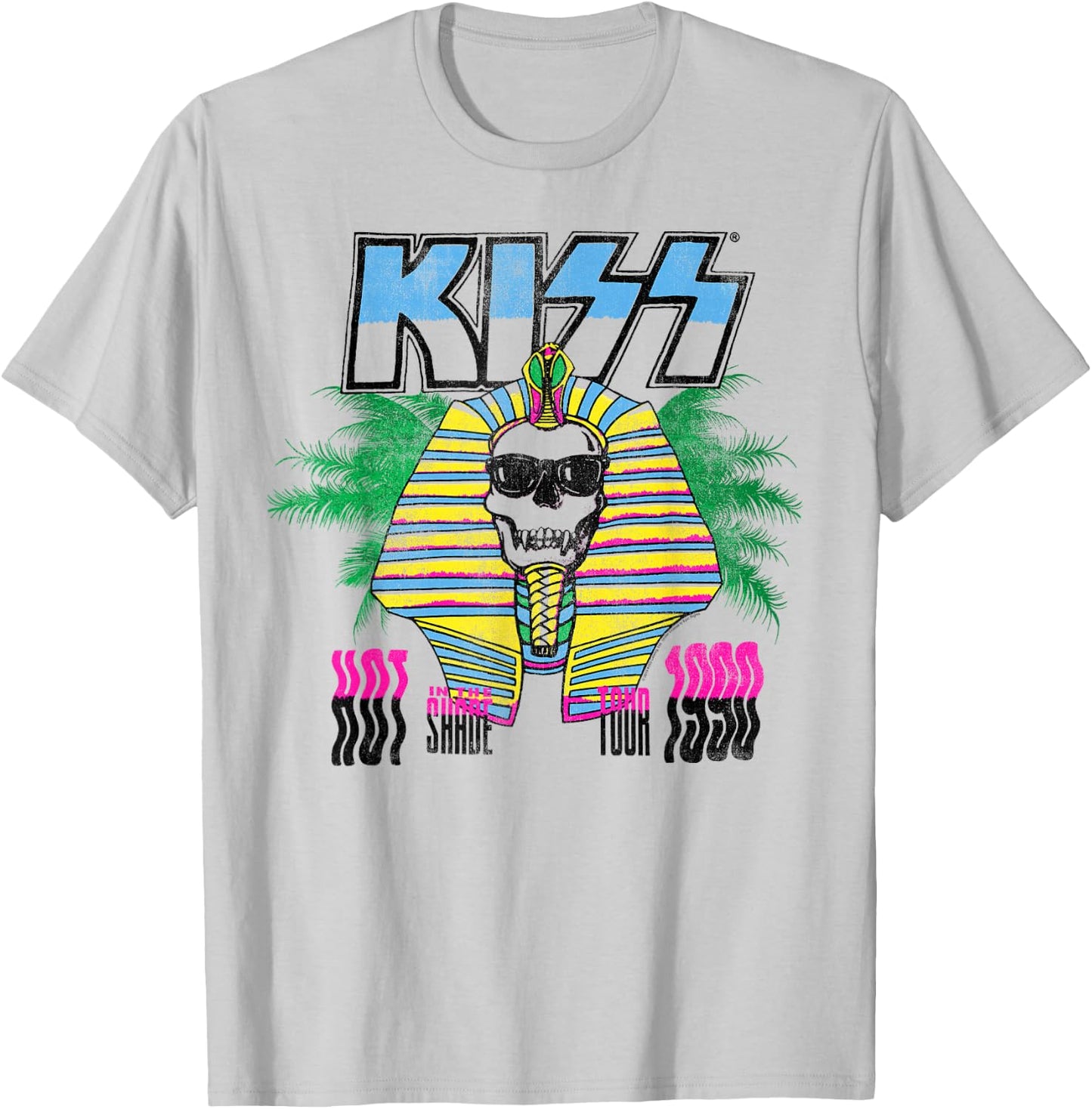 KISS - Hot in the Shade Tour T-Shirt - T-Shirt | Ash